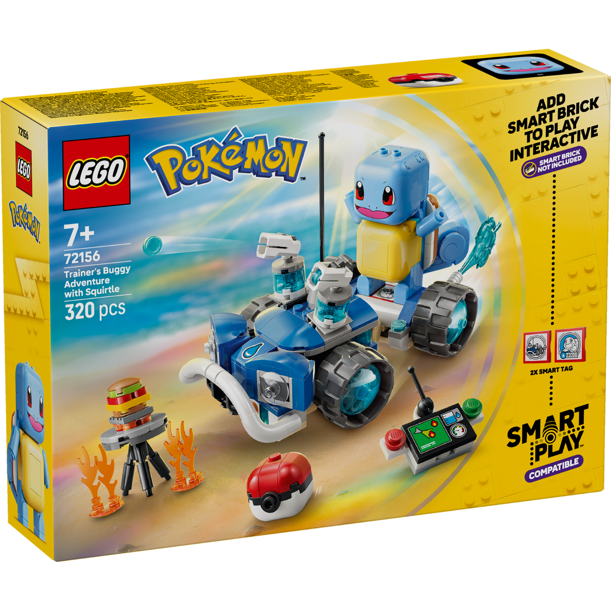 LEGO® Pokémon™ SMART Play™: Trainer’s Buggy Adventure with Squirtle