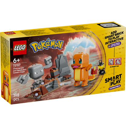 LEGO® Pokémon™ SMART Play™: Charmander and Geodude’s Cavern Clash