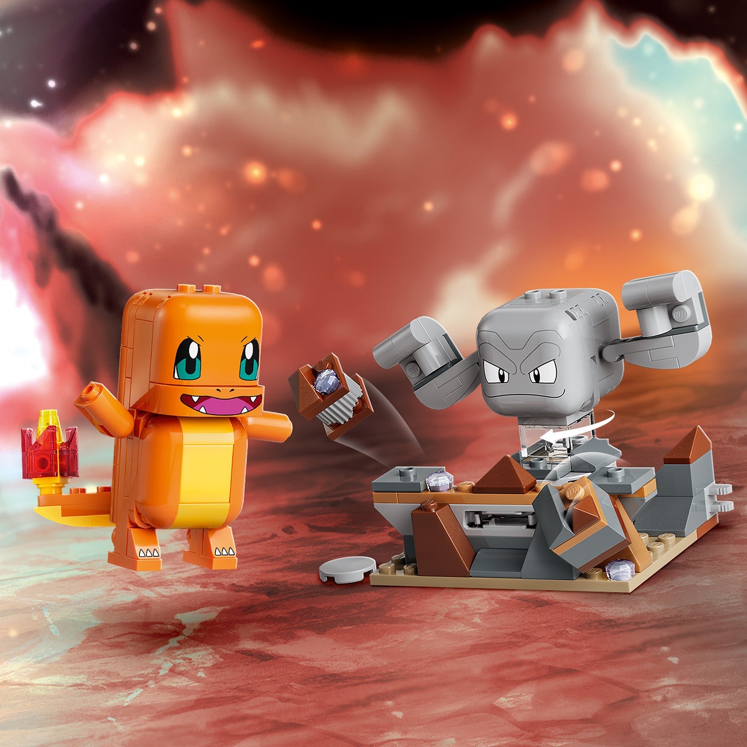LEGO® Pokémon™ SMART Play™: Charmander and Geodude’s Cavern Clash