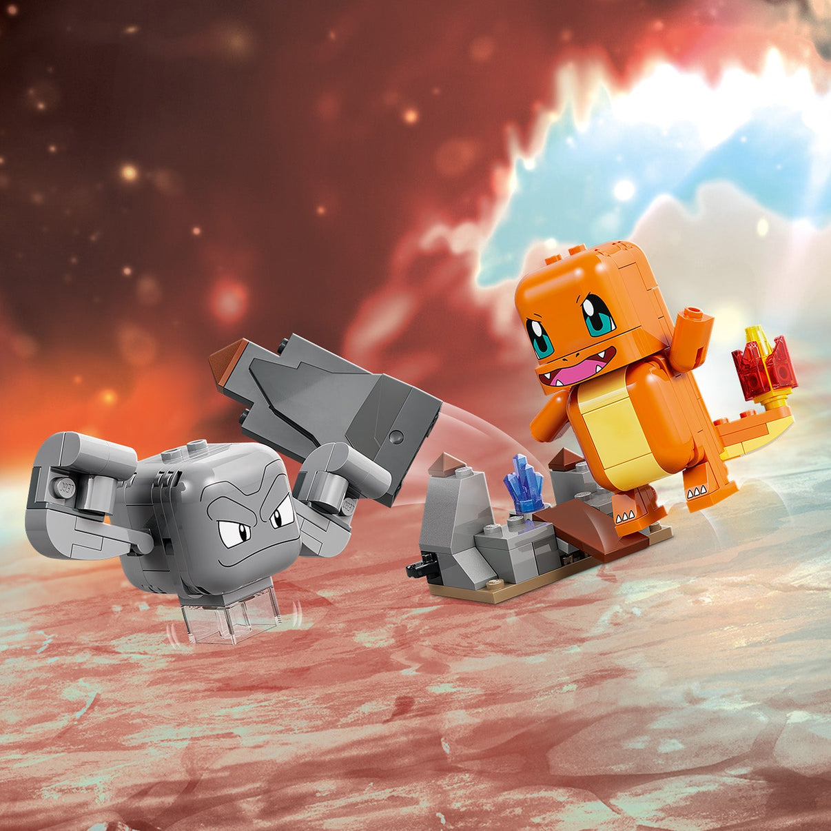 LEGO® Pokémon™ SMART Play™: Charmander and Geodude’s Cavern Clash