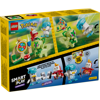 LEGO® Pokémon™ SMART Play™: Sprigatito, Fuecoco and Quaxly Battle