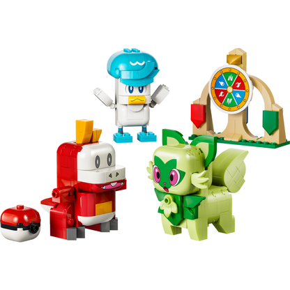 LEGO® Pokémon™ SMART Play™: Sprigatito, Fuecoco and Quaxly Battle