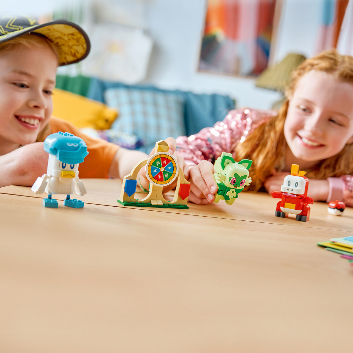 LEGO® Pokémon™ SMART Play™: Sprigatito, Fuecoco and Quaxly Battle