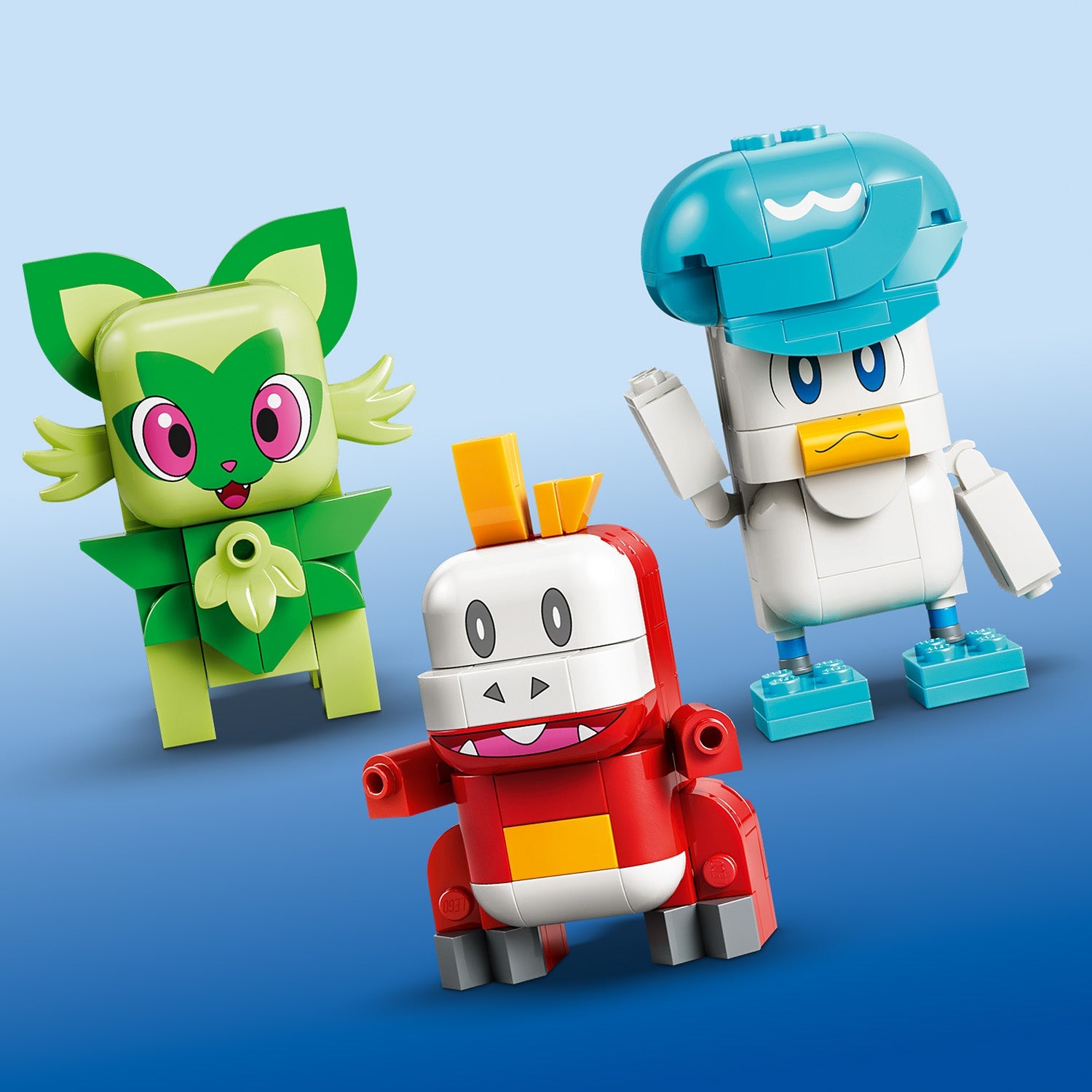 LEGO® Pokémon™ SMART Play™: Sprigatito, Fuecoco and Quaxly Battle