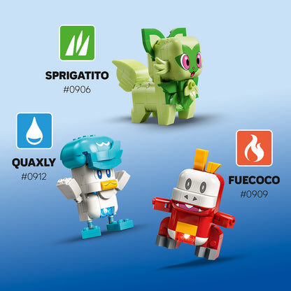 LEGO® Pokémon™ SMART Play™: Sprigatito, Fuecoco and Quaxly Battle