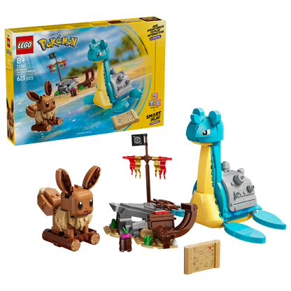 LEGO® Pokémon™ SMART Play™: Eevee and Lapras’s Treasure Hunt