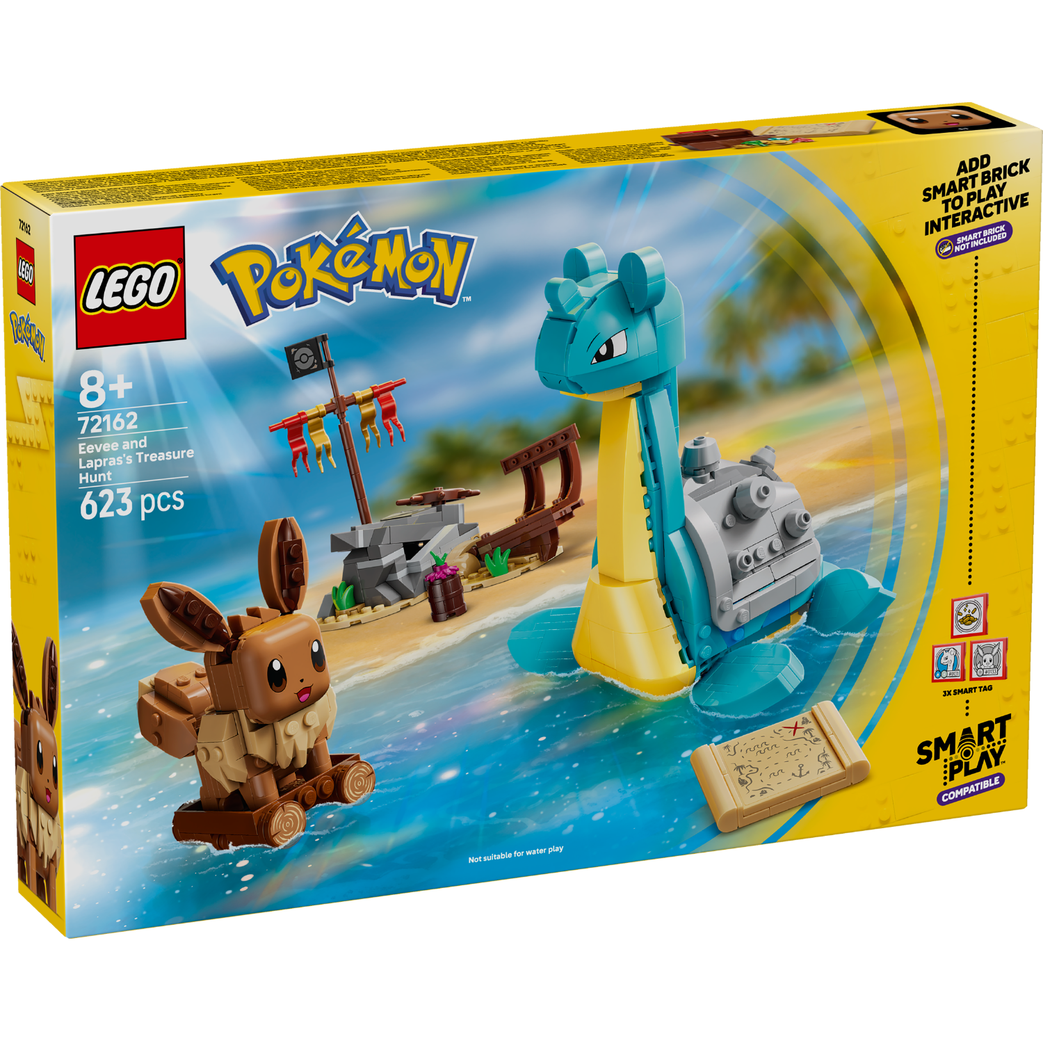 LEGO® Pokémon™ SMART Play™: Eevee and Lapras’s Treasure Hunt