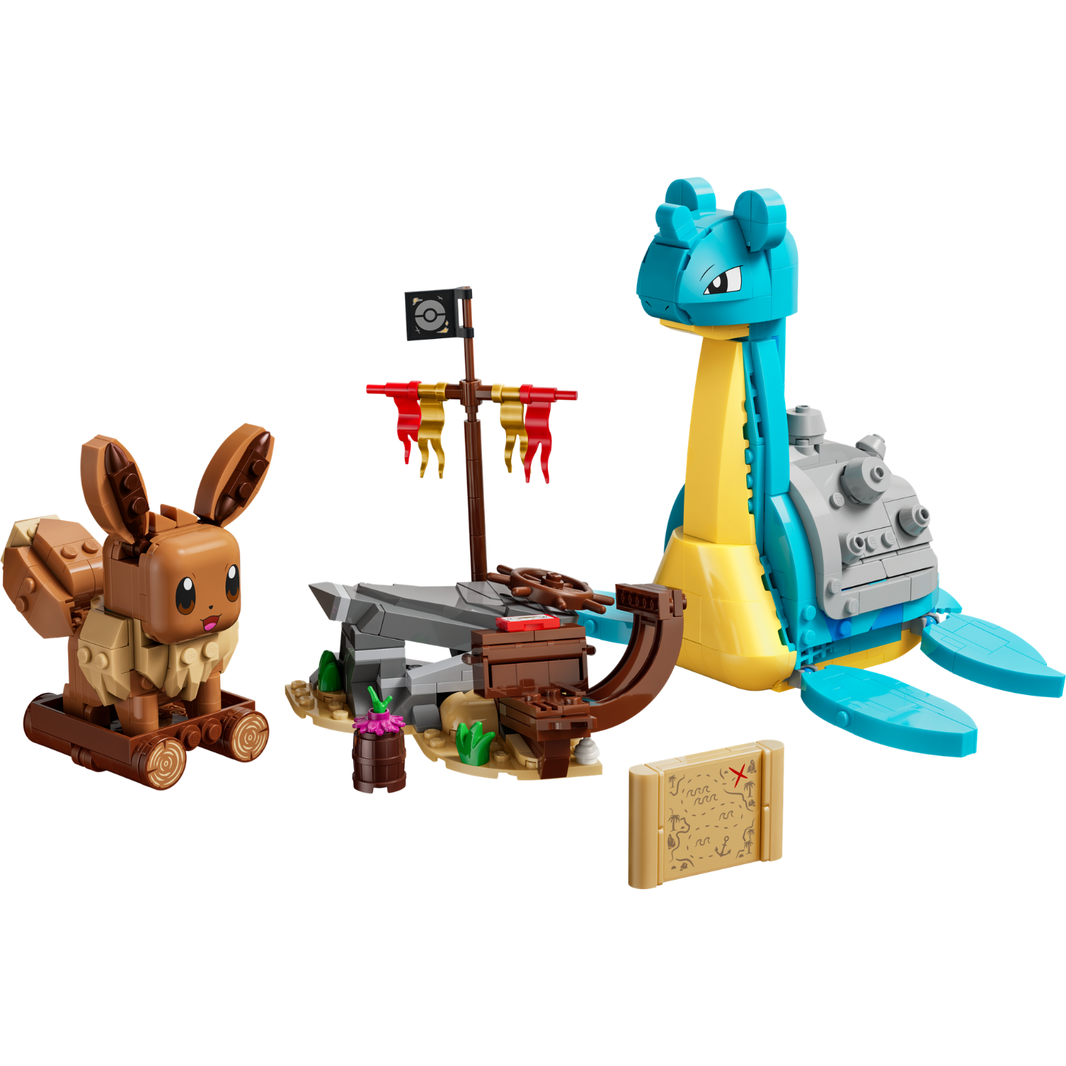 LEGO® Pokémon™ SMART Play™: Eevee and Lapras’s Treasure Hunt