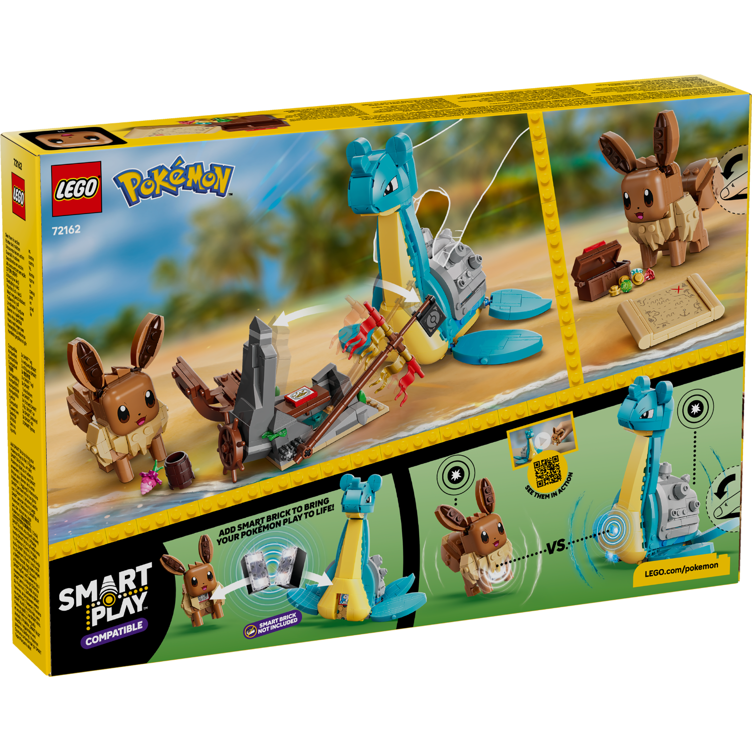 LEGO® Pokémon™ SMART Play™: Eevee and Lapras’s Treasure Hunt