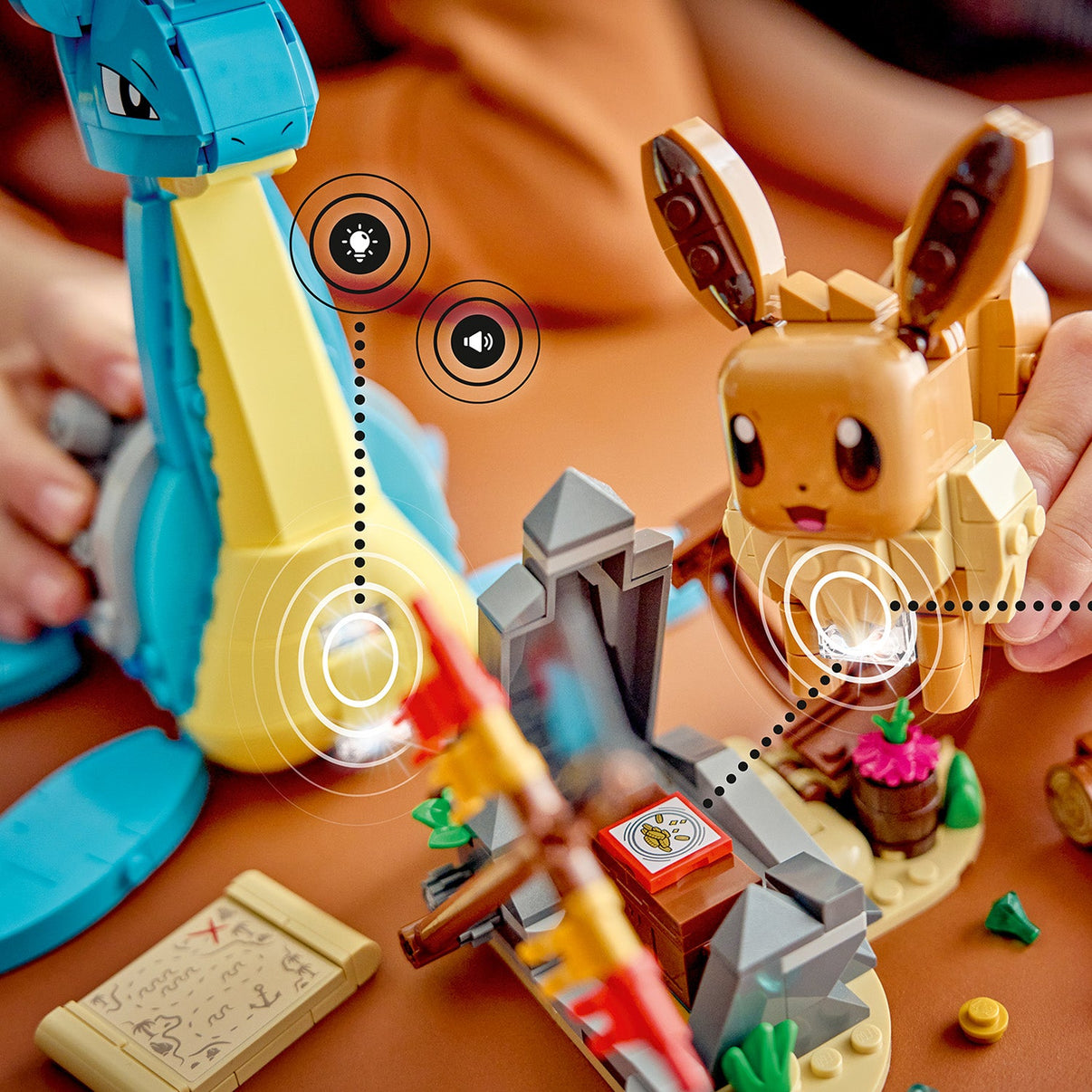 LEGO® Pokémon™ SMART Play™: Eevee and Lapras’s Treasure Hunt