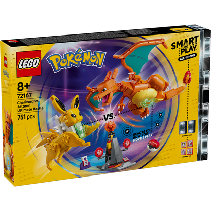 LEGO® Pokémon™ SMART Play™: Charizard vs. Jolteon Ultimate Battle