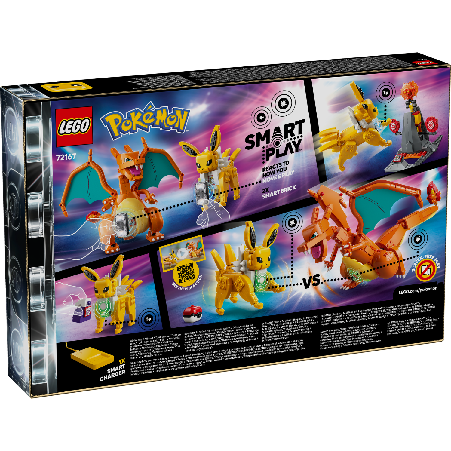 LEGO® Pokémon™ SMART Play™: Charizard vs. Jolteon Ultimate Battle