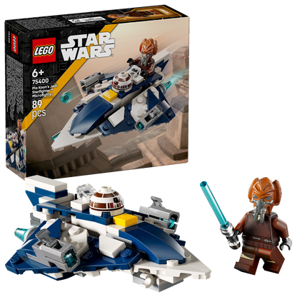 LEGO® Star Wars™ Plo Koon's Jedi Starfighter™ Microfighter