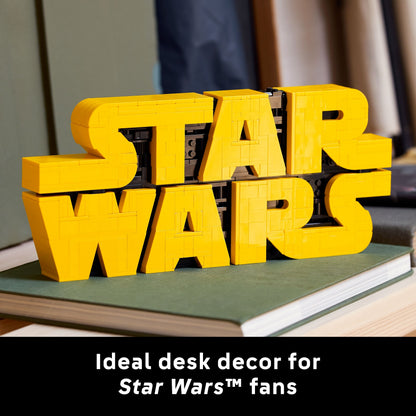 LEGO 75407 Star Wars Brick-Built Star Wars Logo Sign