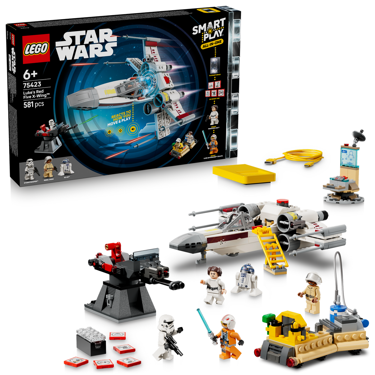 LEGO® Star Wars™ SMART Play™: Luke’s Red Five X-Wing™