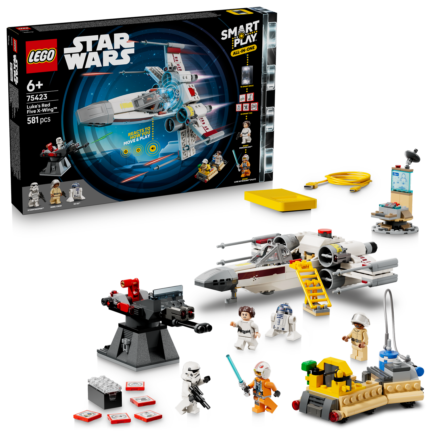 LEGO® Star Wars™ SMART Play™: Luke’s Red Five X-Wing™