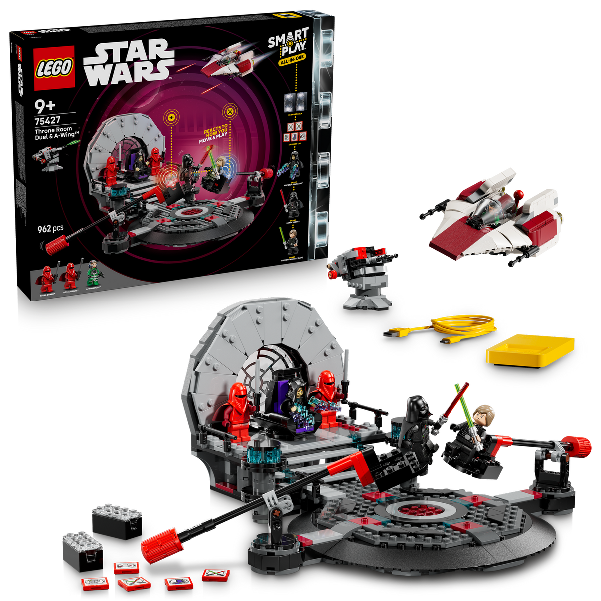 LEGO® Star Wars™ SMART Play™: Throne Room Duel & A-Wing™