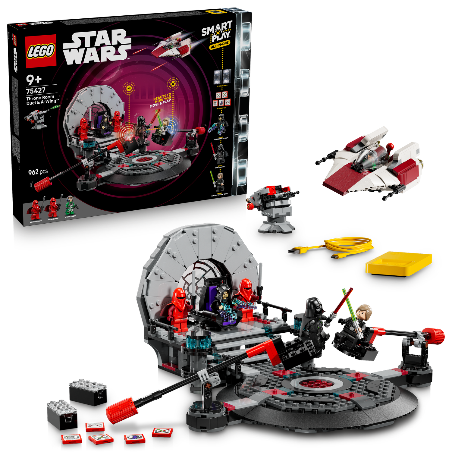 LEGO® Star Wars™ SMART Play™: Throne Room Duel & A-Wing™