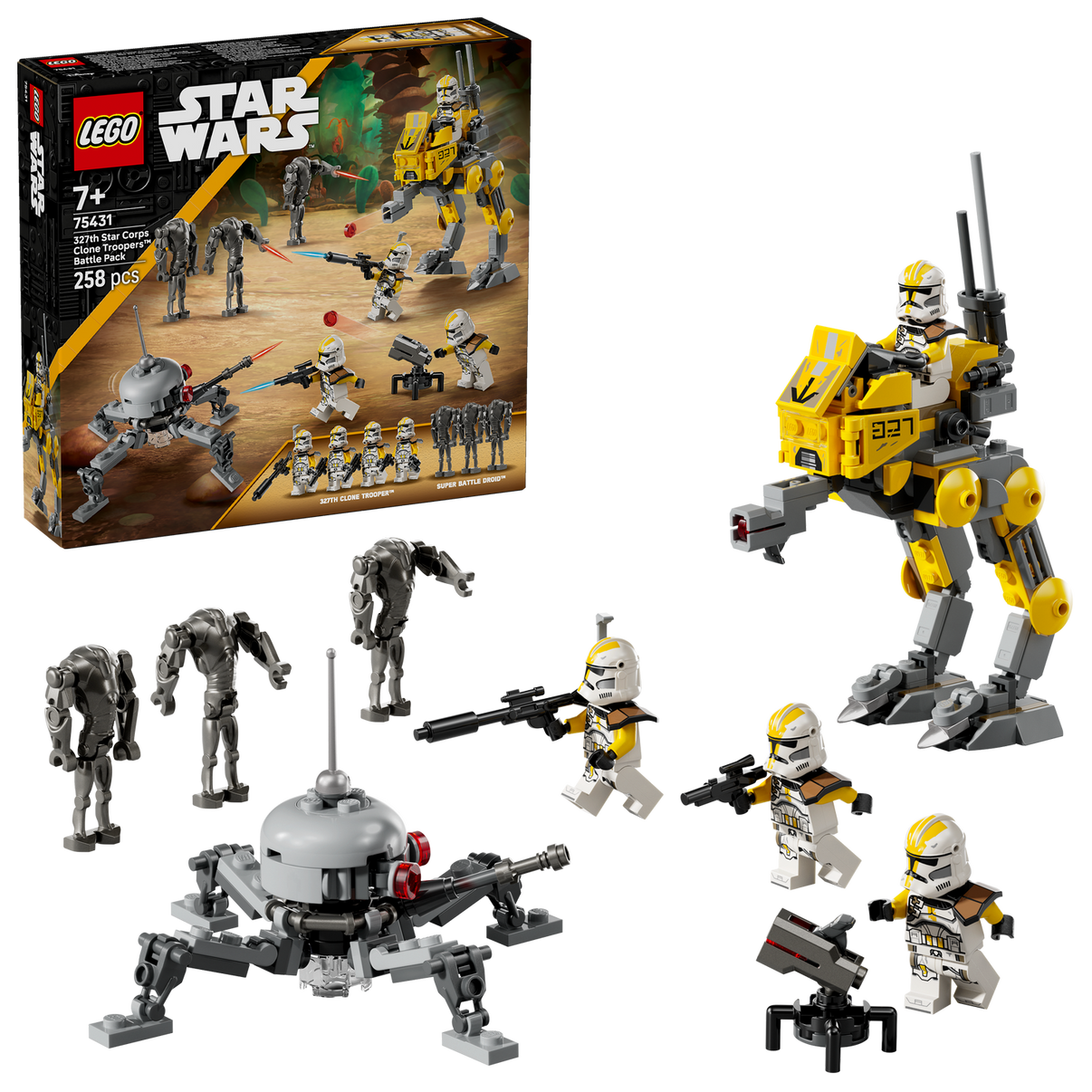 LEGO® Star Wars™ 327th Star Corps Clone Troopers™ Battle Pack