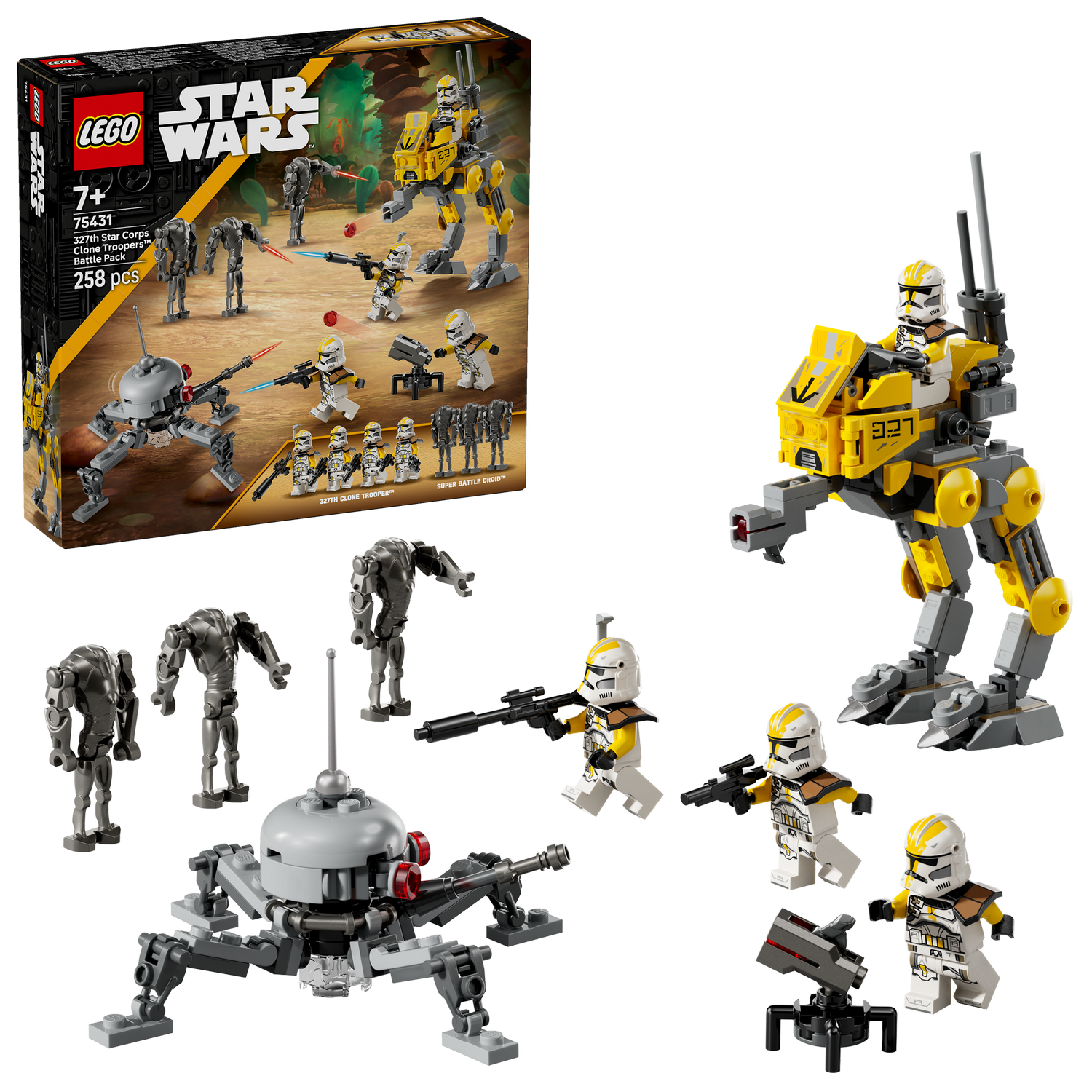 LEGO® Star Wars™ 327th Star Corps Clone Troopers™ Battle Pack