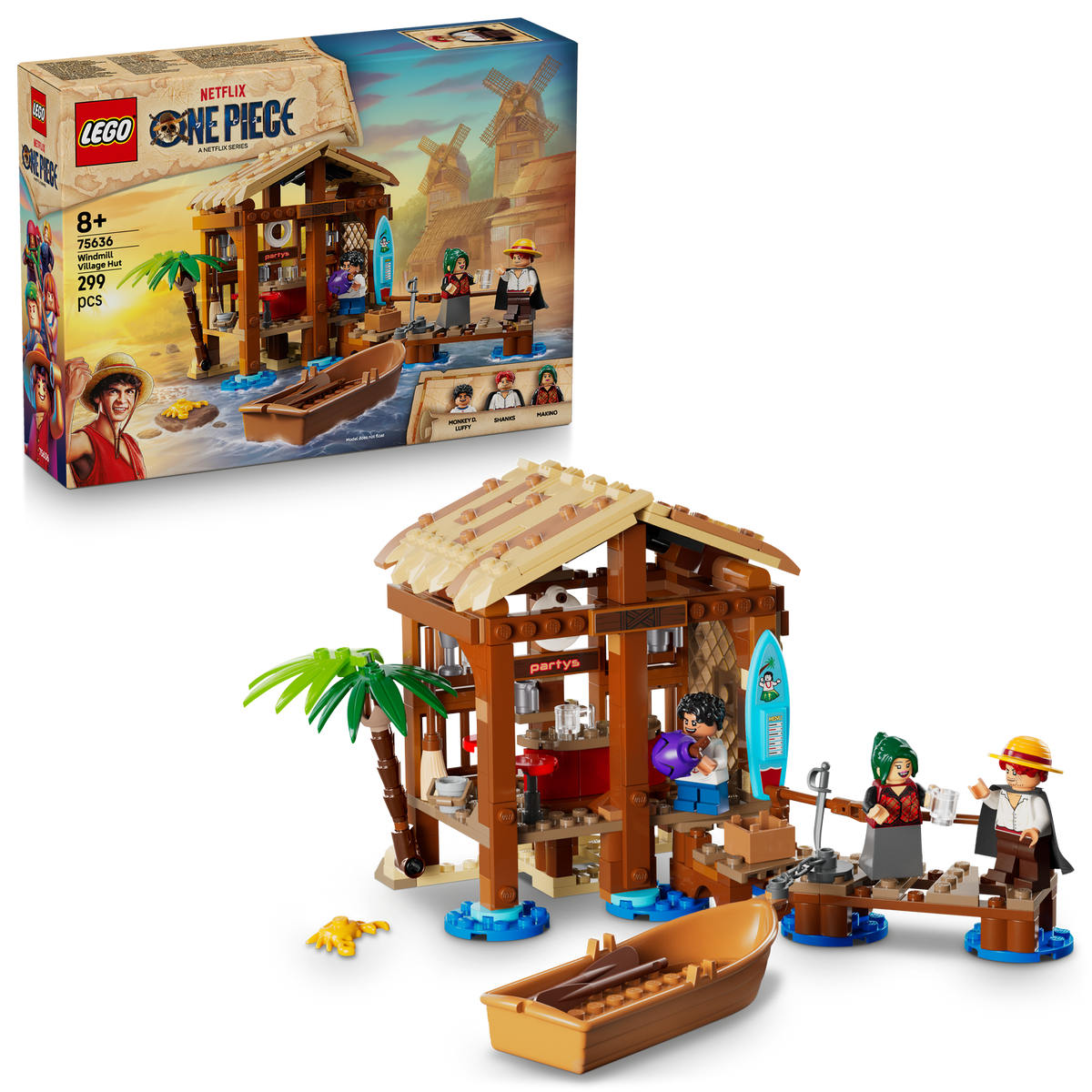 LEGO® ONE PIECE Windmill Village Hut