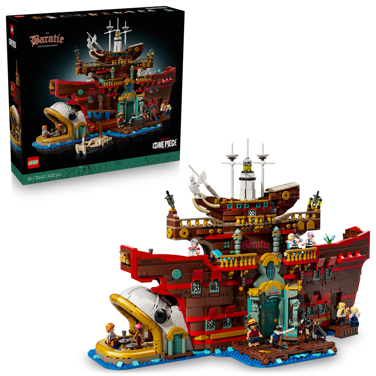 LEGO® ONE PIECE The Baratie Floating Restaurant
