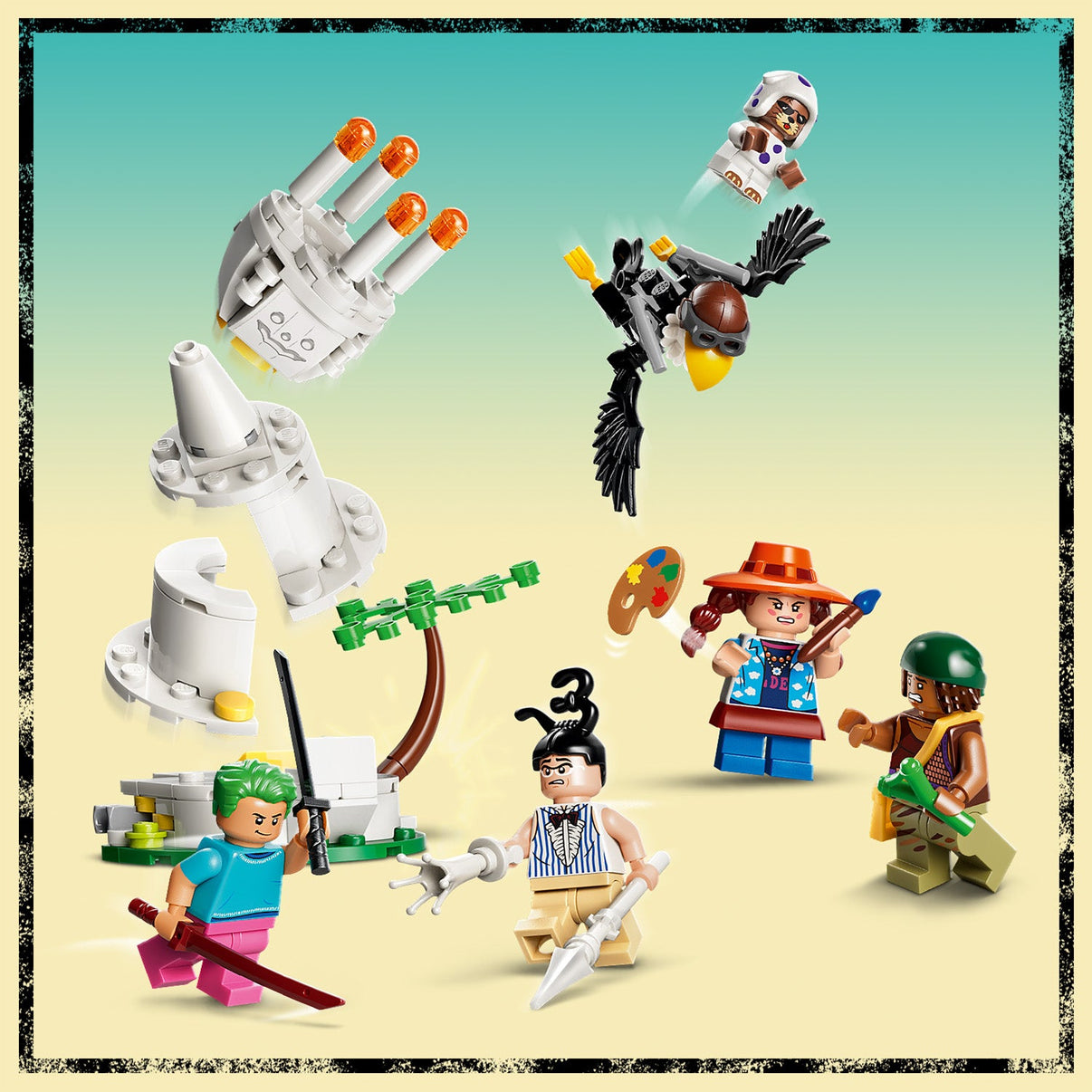 LEGO® ONE PIECE Dorry vs. Brogy – Giants of Little Garden
