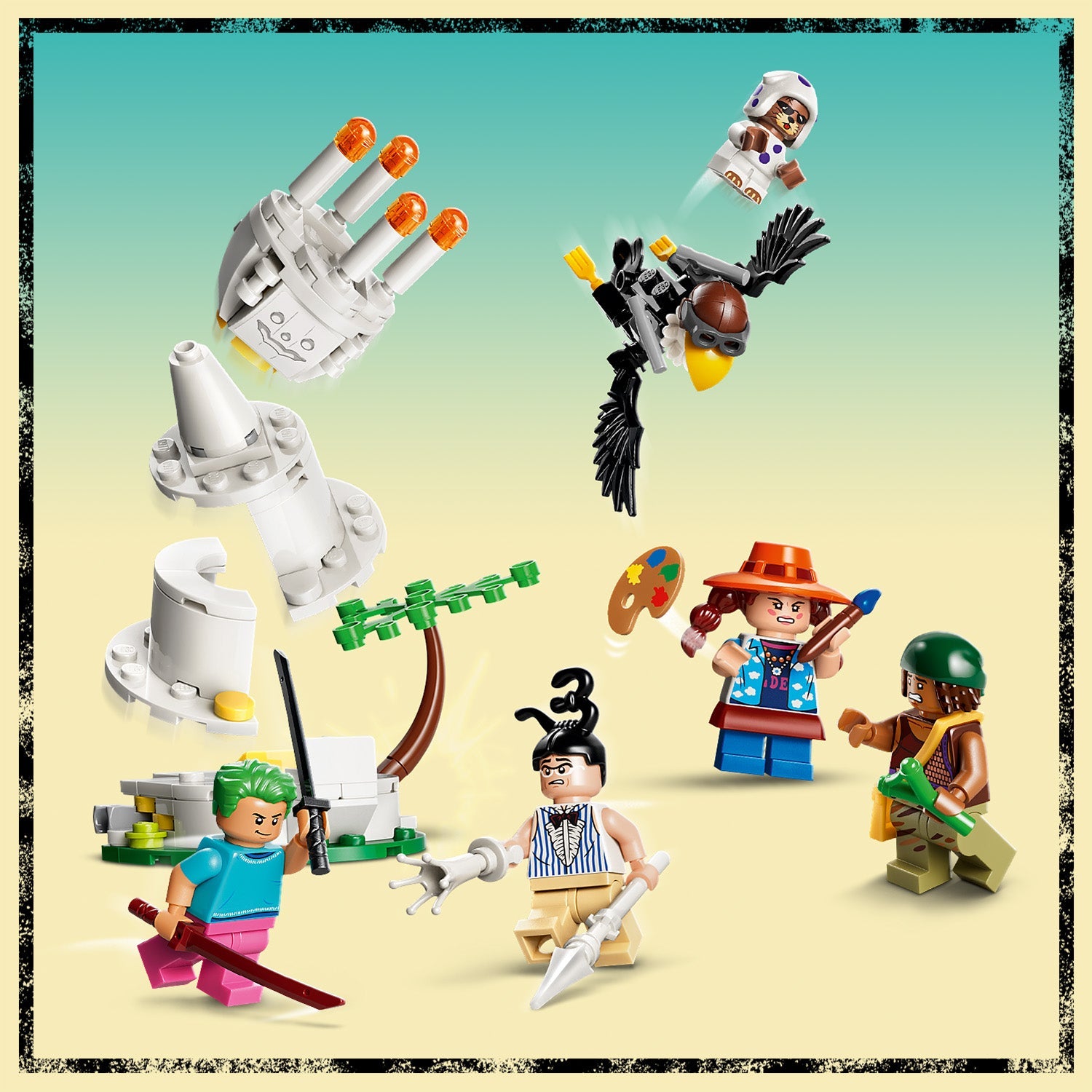 LEGO® ONE PIECE Dorry vs. Brogy – Giants of Little Garden
