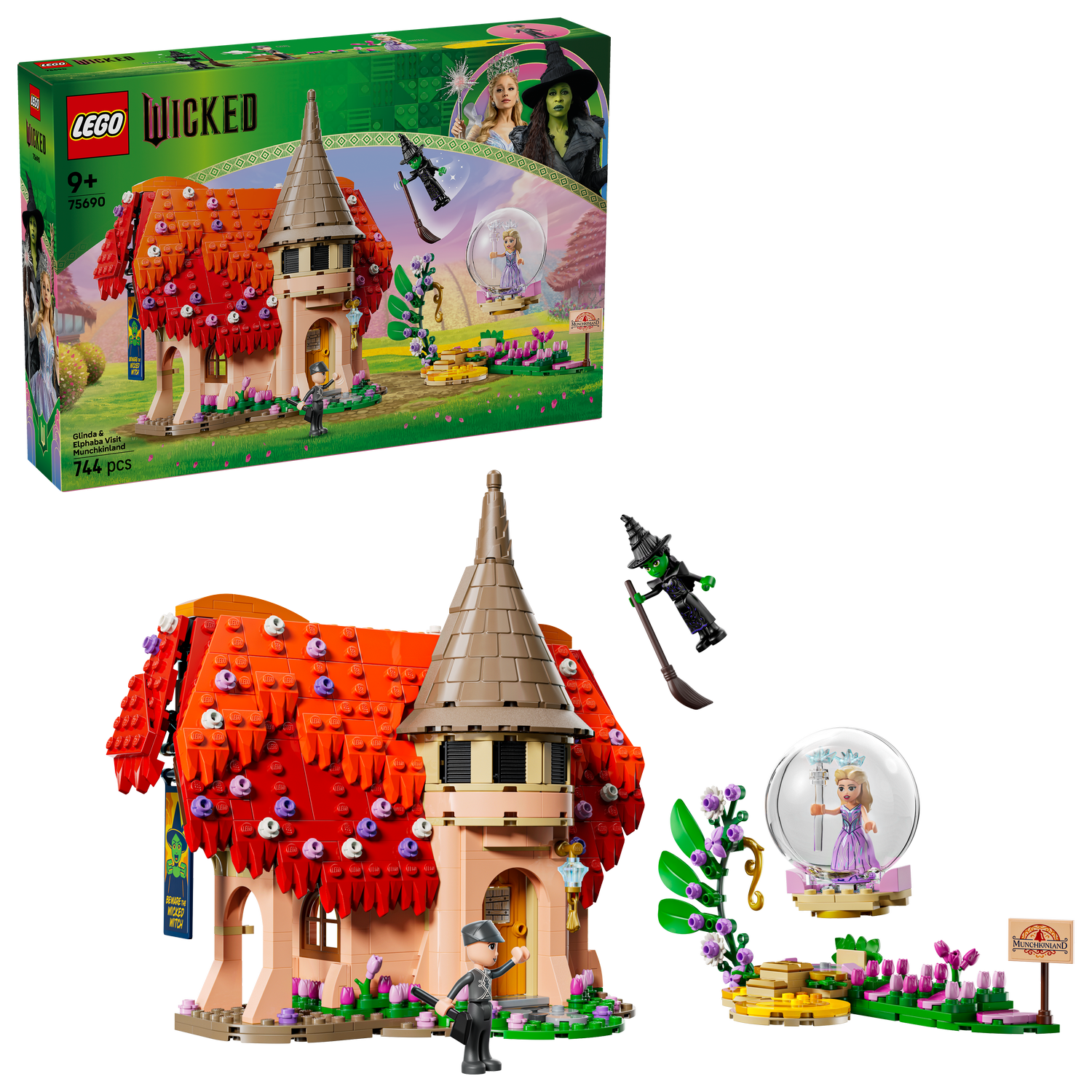 LEGO® Wicked Glinda & Elphaba Visit Munchkinland