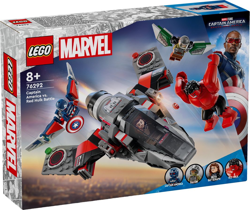 LEGO® 76292 Marvel Captain America vs. Red Hulk Battle
