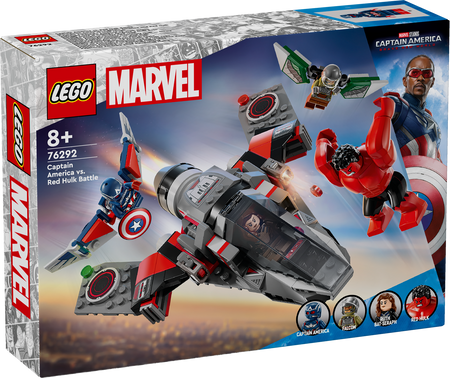 LEGO® 76292 Marvel Captain America vs. Red Hulk Battle
