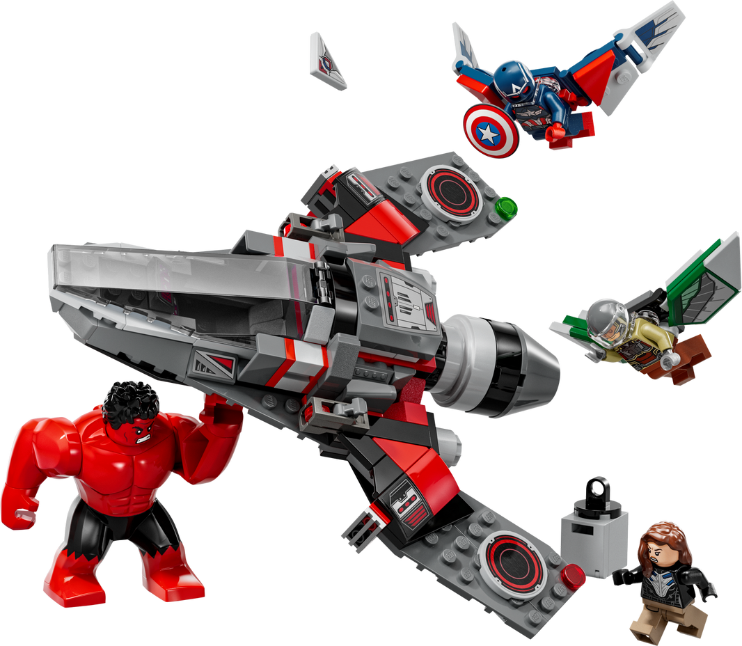 LEGO® 76292 Marvel Captain America vs. Red Hulk Battle