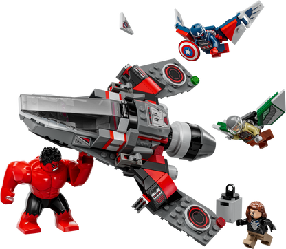 LEGO® 76292 Marvel Captain America vs. Red Hulk Battle