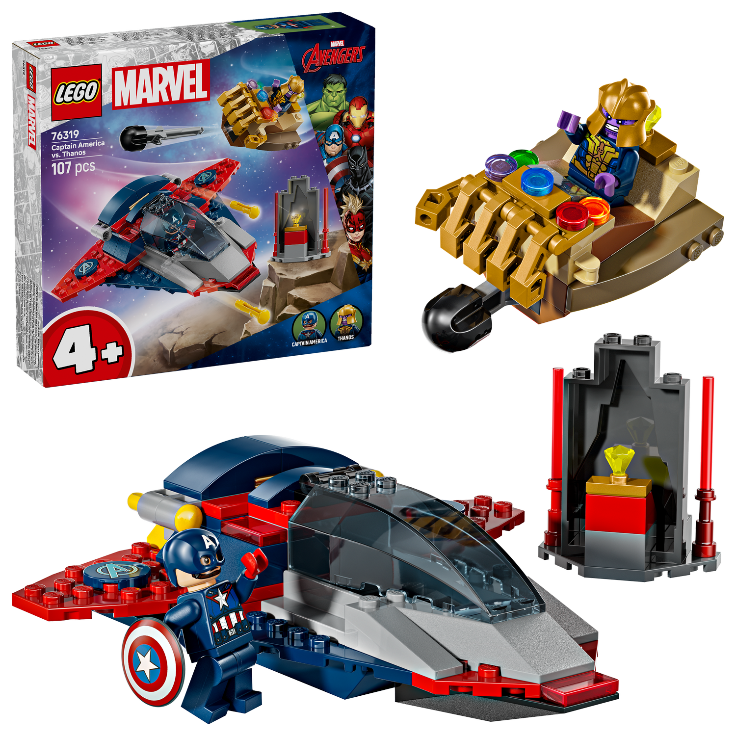 LEGO® Marvel Captain America vs. Thanos