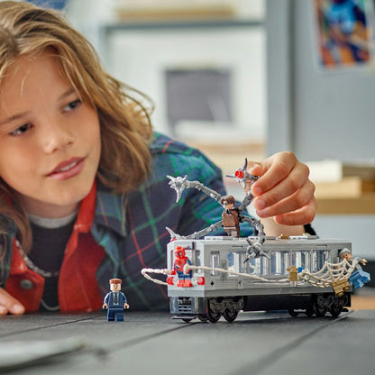 LEGO® Marvel Spider-Man vs. Doc Ock Subway Train Scene