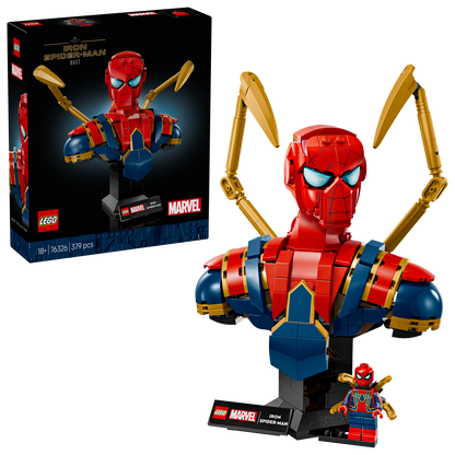 LEGO 76326 Marvel Iron Spider-Man Bust