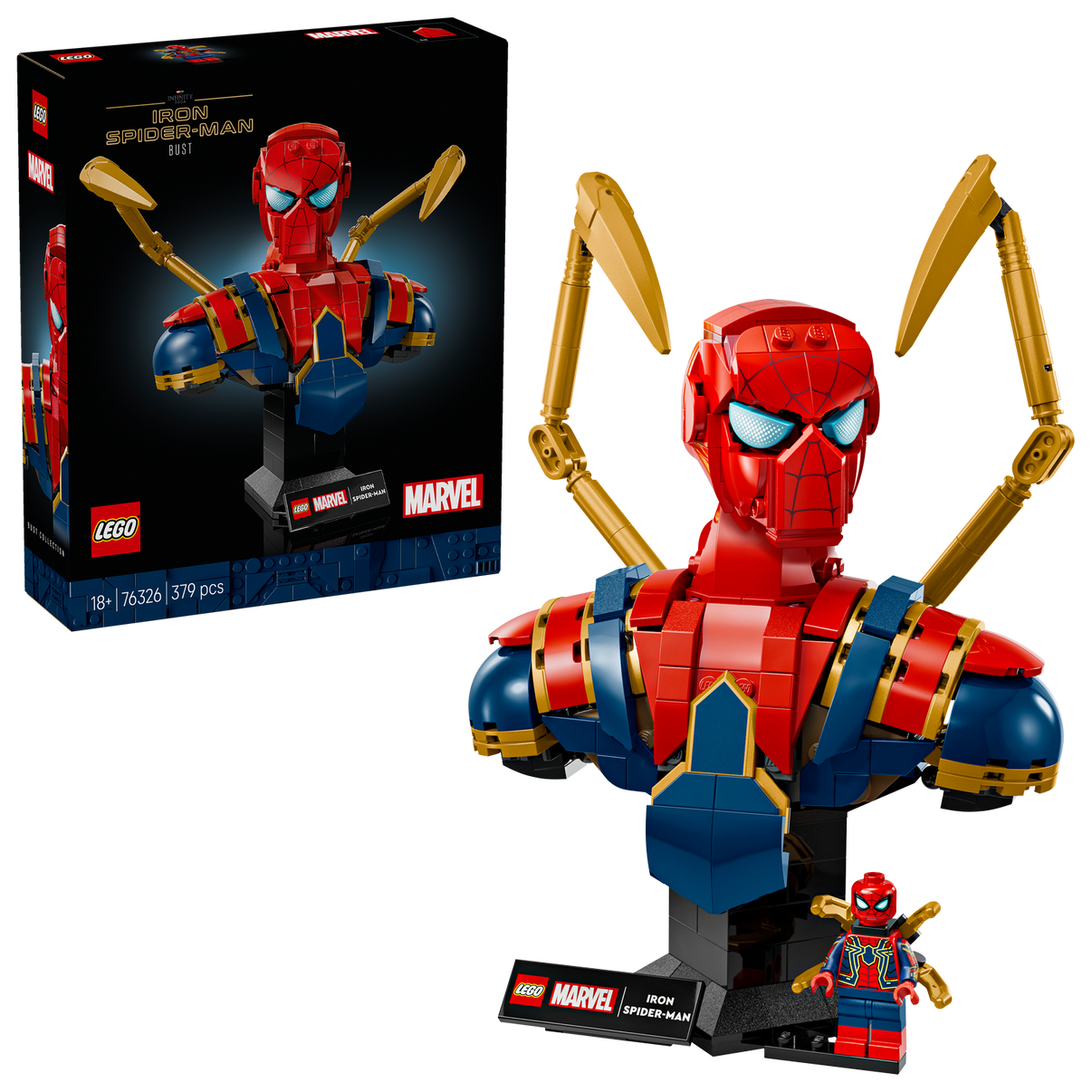 LEGO® Marvel Iron Spider-Man Bust