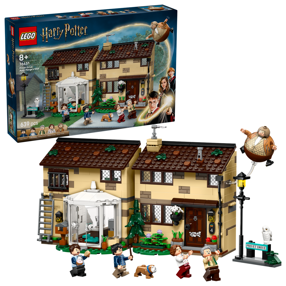 LEGO® Harry Potter™ Privet Drive: Aunt Marge's Visit