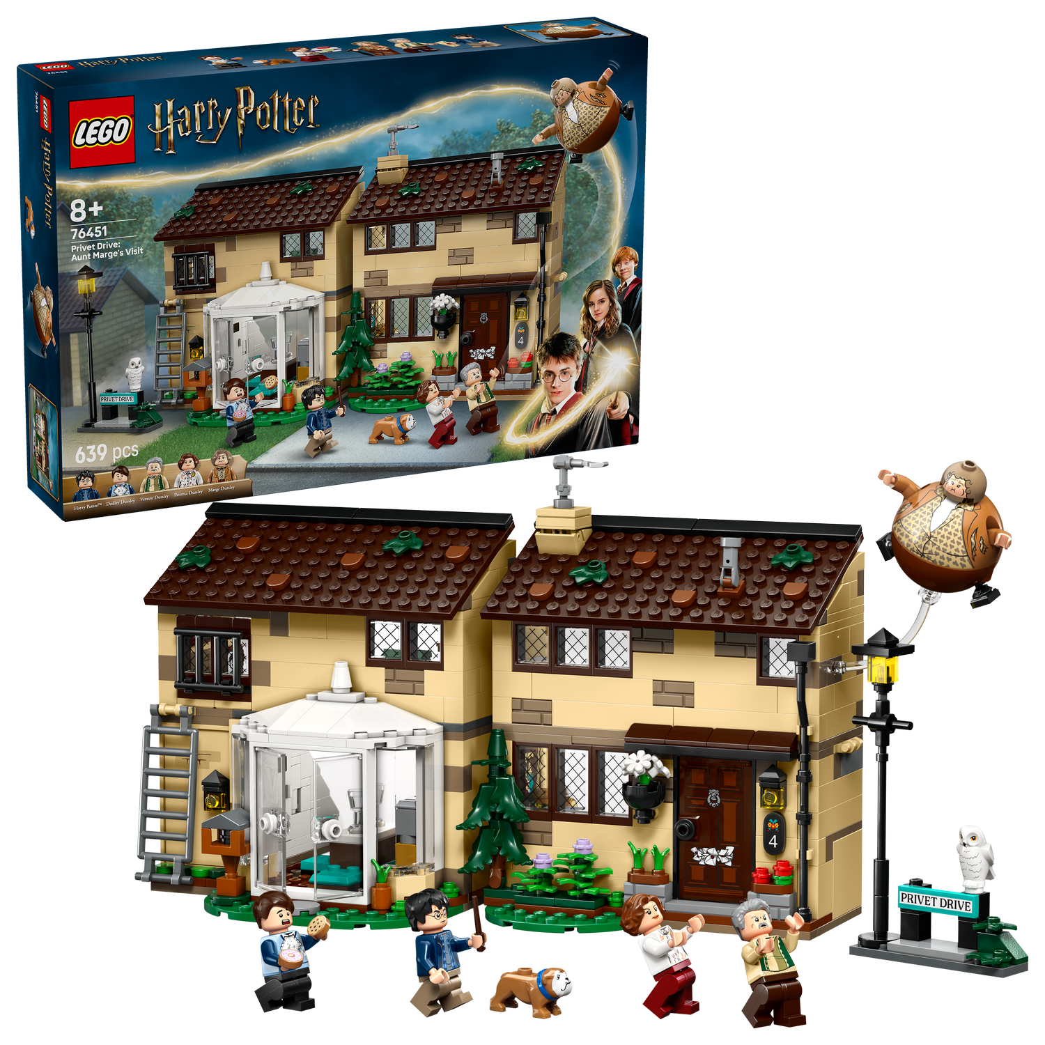 LEGO® Harry Potter™ Privet Drive: Aunt Marge's Visit
