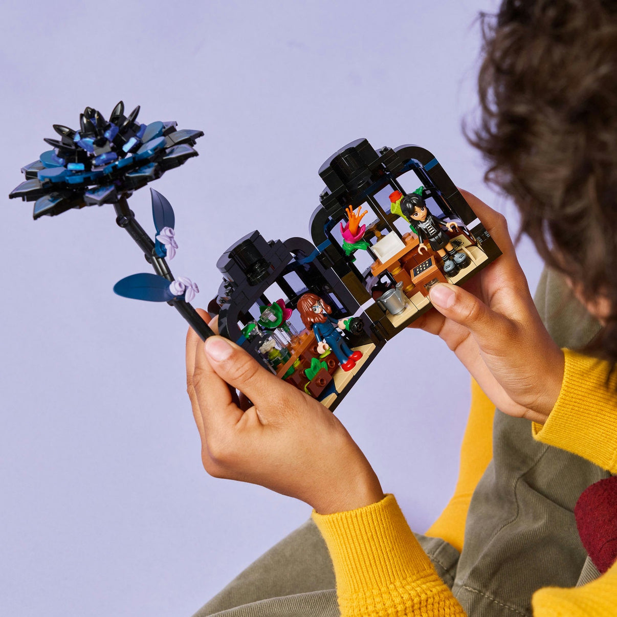 LEGO® Wednesday Black Dahlia Flower