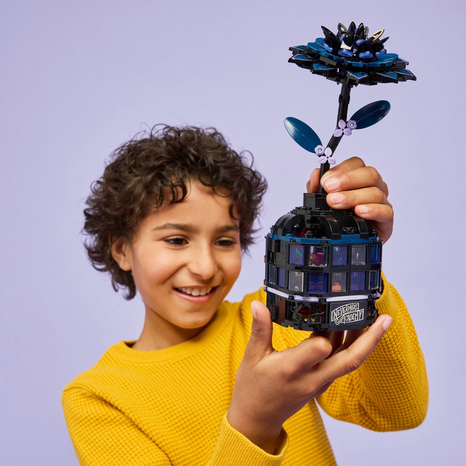 LEGO® Wednesday Black Dahlia Flower