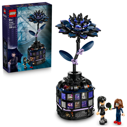 LEGO® Wednesday Black Dahlia Flower