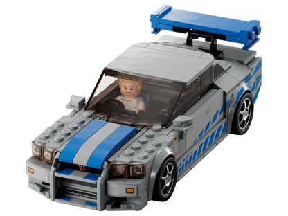 LEGO® Speed Champions Nissan Skyline GT-R (R34)
