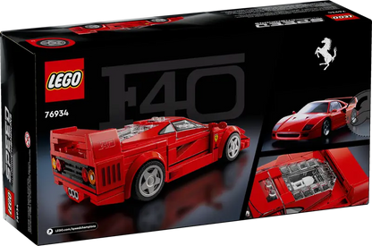 LEGO 76934 Speed Champions Ferrari F40 Supercar