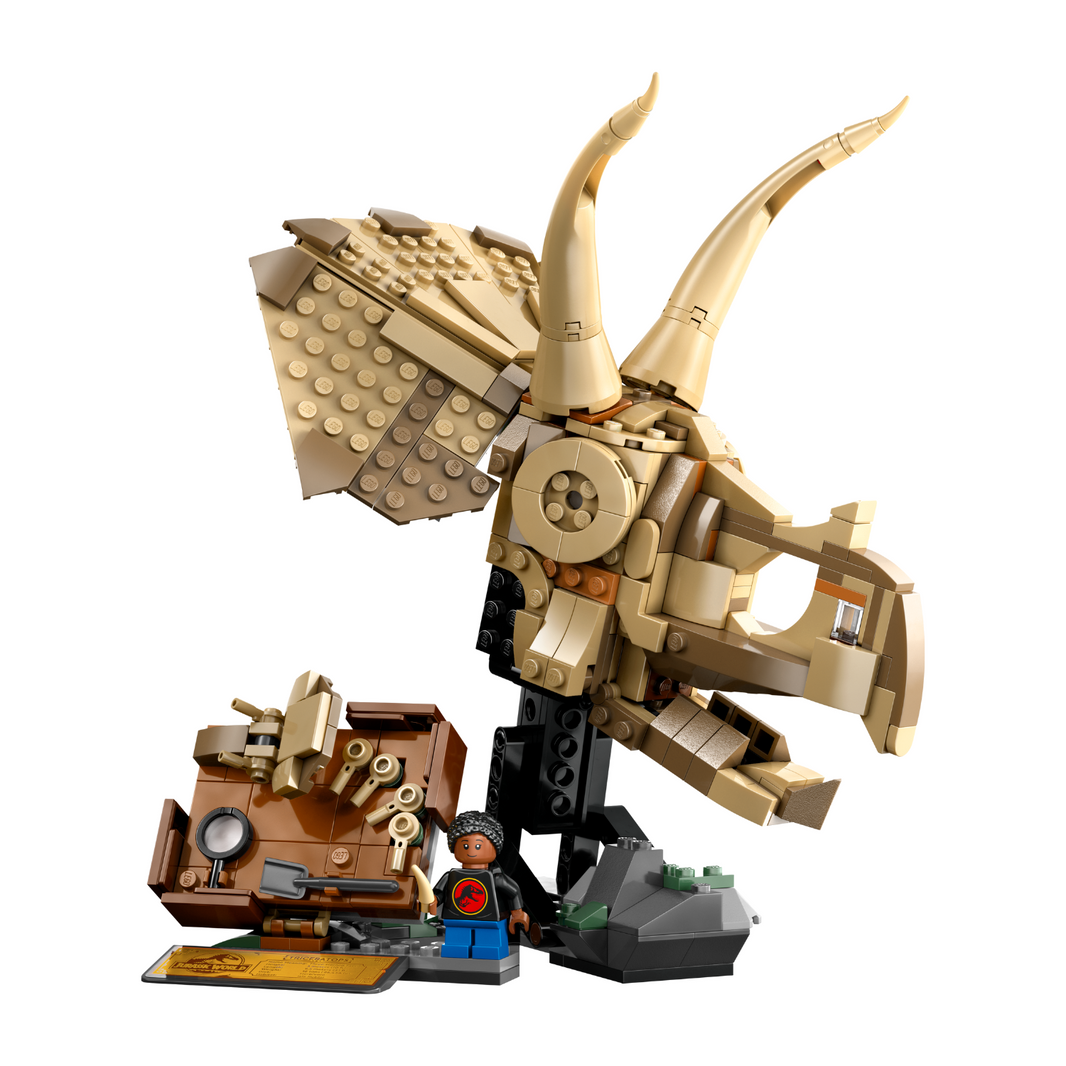 LEGO 76969 Jurassic World™ Dinosaur Fossils: Triceratops Skull