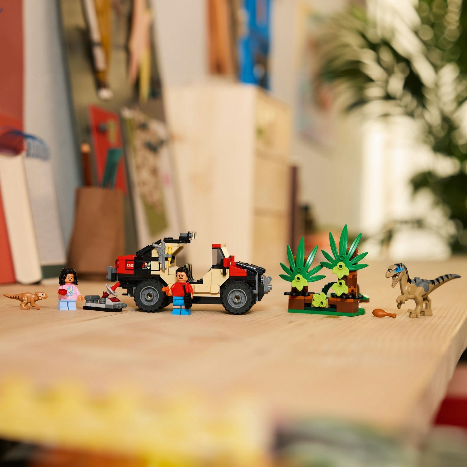LEGO® Jurassic World Raptor Off-Road Escape
