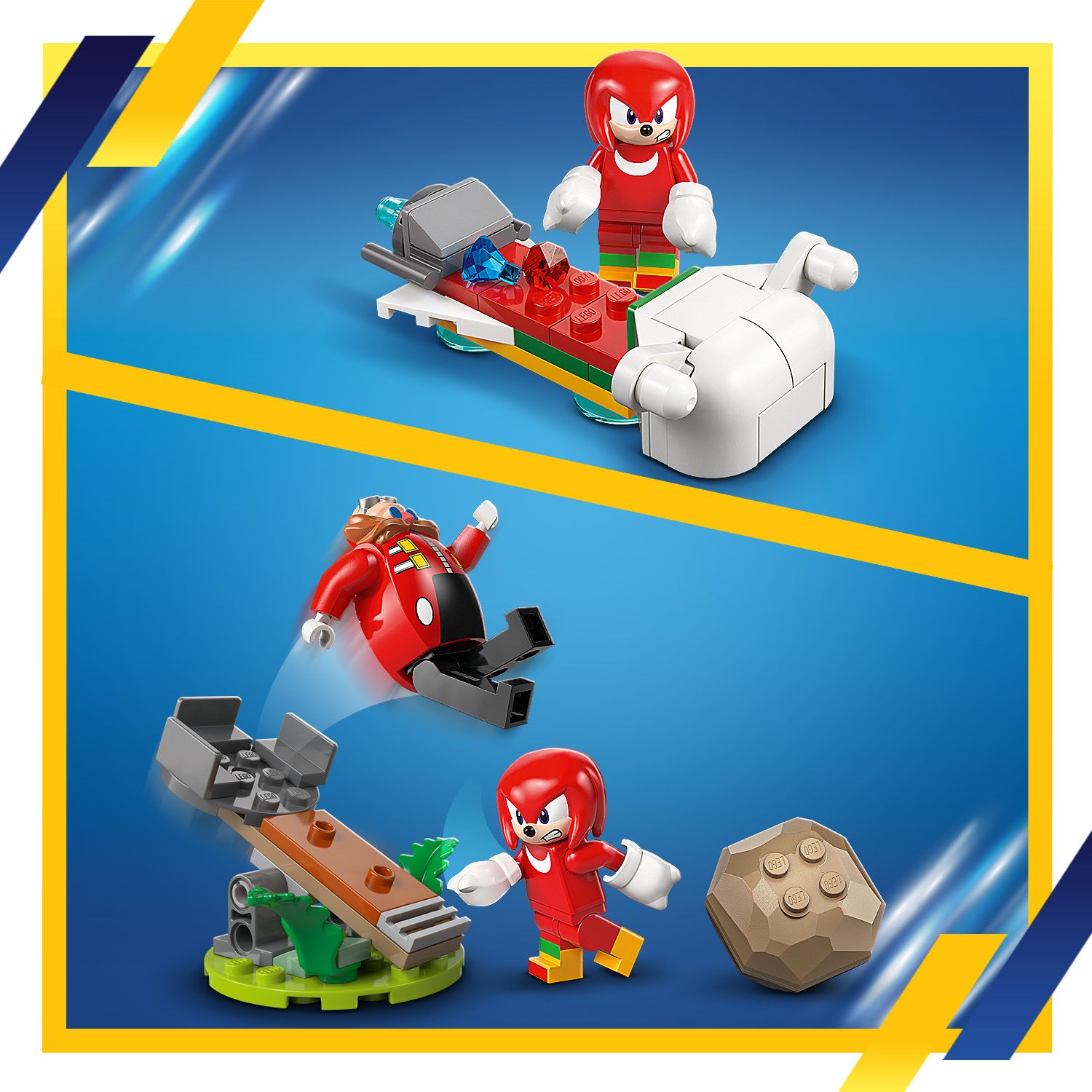 LEGO® Sonic the Hedgehog™ Knuckles vs. Dr. Eggman Egg Crusher Mech