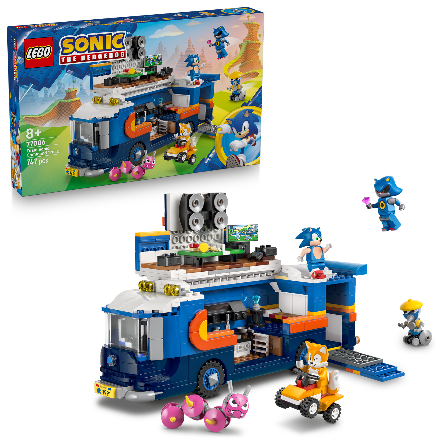 LEGO® Sonic the Hedgehog™ Team Sonic Command Truck