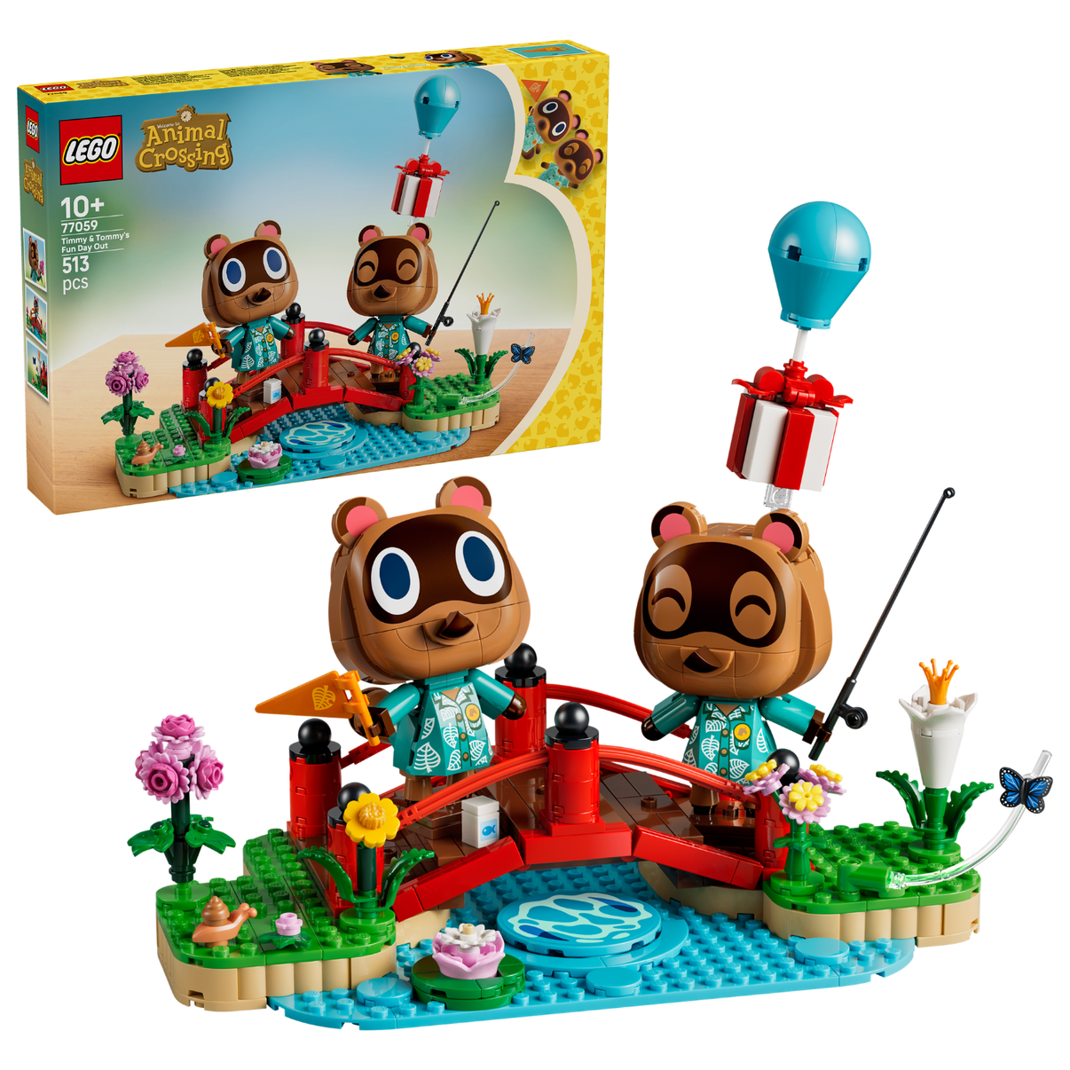 LEGO® Animal Crossing™ Timmy & Tommy’s Fun Day Out