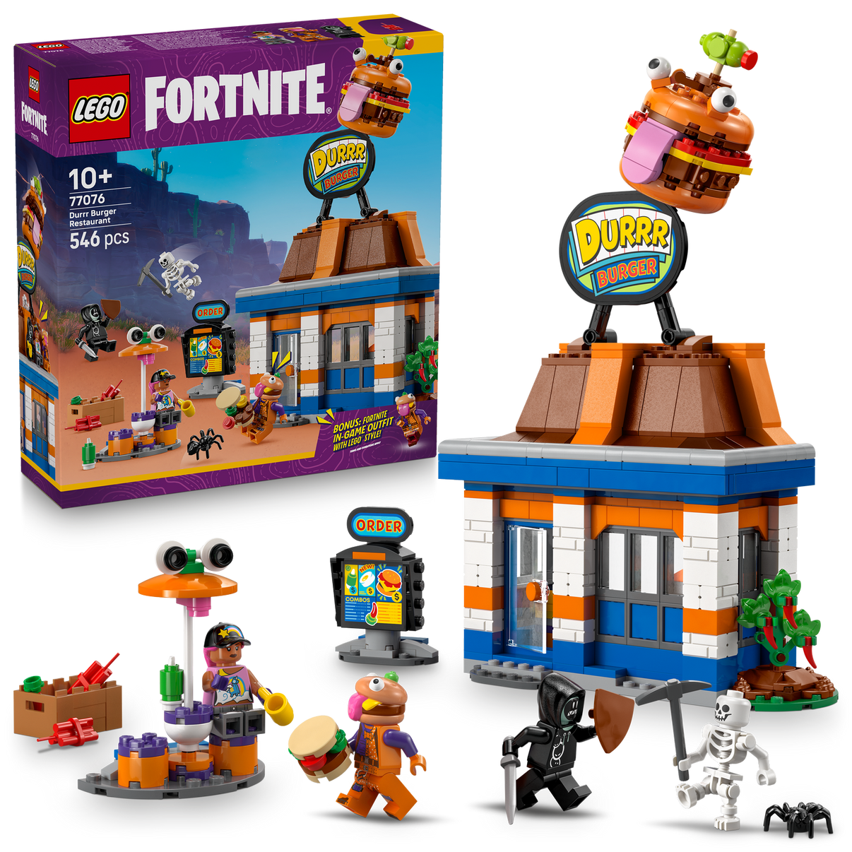 LEGO® Fortnite® Durrr Burger Restaurant